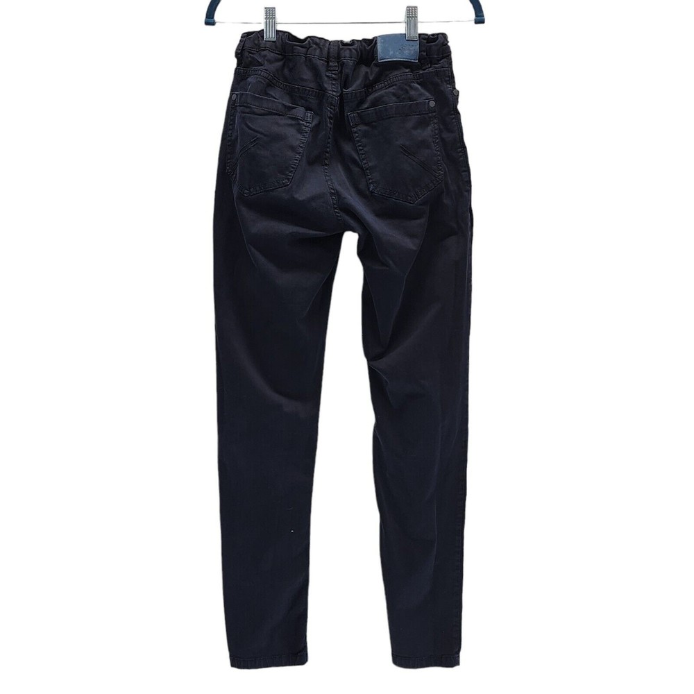 NUKUTAVAKE Boys Slim Jeans Blue Chino Denim Size 16 Stretch Adjustable Waist - Picture 2 of 8